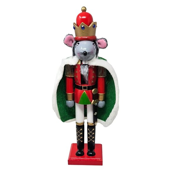 Holiday Mouse Soldier 15" Christmas Nutcracker - Picture 2 of 5